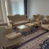 مبل ۹ نفره همراه با دو میز عسلی