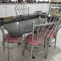 نهارخوری  استیل  و نهارخوری چوبی