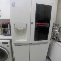 یخچال ساید باید ساید الجی ۳۲ فوت درب شیشه ای