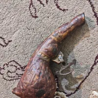 جا باروتی چرم آهو|کلکسیون اشیاء عتیقه|ایذه, |دیوار