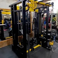 دستگاه بدنسازی همه کاره اسمیت کراس دوطرفه کد A6200