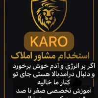 استخدام مشاورفروش فعال وبا انگیزه(گروه املاک کارو)|استخدام بازاریابی و فروش|تهران, جیحون|دیوار