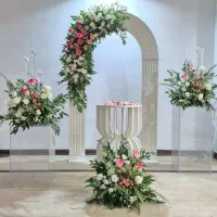 گل آرایی نامزدی بله برون سفره عقد جایگاه عروس