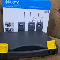 میکروفون یقه ای بی سیم بویا (اچ اف)pro-k2|دوربین عکاسی و فیلم‌برداری|رشت, کوی جام جم|دیوار