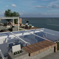 ۱۰۰۰متر پنت هوس پلاک یک (بزرگترین آپارتمان تنکابن)