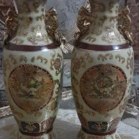 یک جفت گلدان زیرخاکی