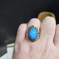 فروش انگشتر فیروزه اصل نیشابور