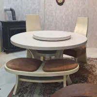 میز نهارخوری چهارنفره بسیار شیک و نو|میز و صندلی غذاخوری|زابل, |دیوار
