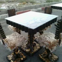 ۲نفره الی ۶نفره جنگلی ناهارخوری سنتی جدید|میز و صندلی غذاخوری|اندیشه, اندیشه فاز ۳|دیوار