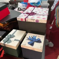 شش عدد جعبه کادویی دست ساز