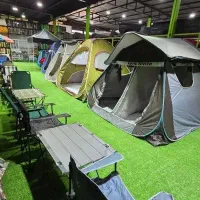 میز چادر ساج منقل چادر صندلی مسافرتی بیگدلی (اصلی)