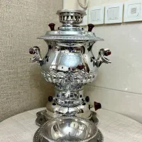 سماور گازی ۸ لیتری اکبر برادران تبریز نو|سماور، چای‌ساز، قهوه‌ساز|تهران, استاد معین|دیوار