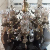 لوستردوازده شاخه برنجی