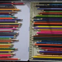 مداد رنگی ۸۰ تایی حلبی فلامینگو به قیمت
