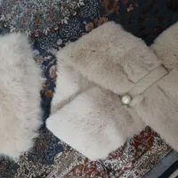 شال و کلاه طرح روسی پشمی کرم استخونی|لباس|شاهین‌شهر, مخابرات (شهید بهشتی)|دیوار