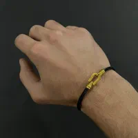 دستبند امگا تمام استیل کادویی اسپرت