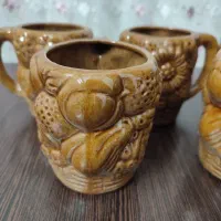 ست لیوان عتیقه|کلکسیون اشیاء عتیقه|تهران, مینای شمالی (مخبر)|دیوار