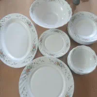 سرویس نو‌۶ پارچه آرکوپال با دو مدل فنجان و نعلبکی