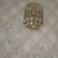 لوستر دیواری طلایی