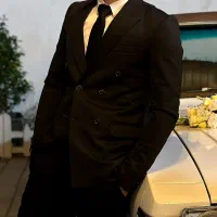 کت تک ۶ دکمه مشکی