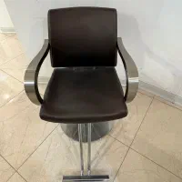 صندلی چرخشی با دستگیره تمام استیل