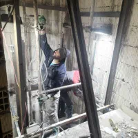 نیرو جهت کار اهنکشی وریل درب