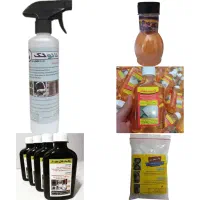 اسپری نانو - شوینده شفاف - ریکا سیاه - پودر معجزه