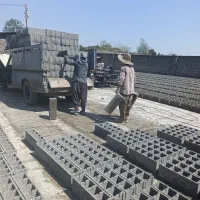 انواع بلوک شنی پوکه شن ماسه سیمان خاک نخاله تحویل