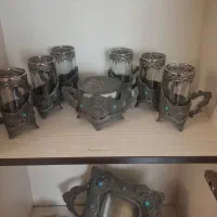 ست ظروف نقره ای|ظروف سرو و پذیرایی|فردیس, نگارستان|دیوار