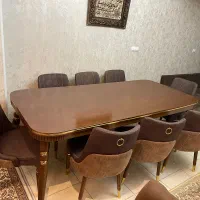 میزناهارخوری ۸ نفره نو مناسب جهیزیه