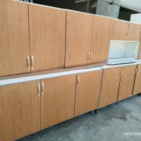 ۷متر کابینت فلز ام دی اف دست دوم در حد نونو