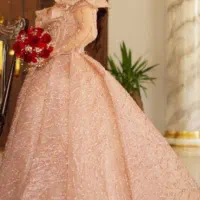 لباس عروس لباس نامزدی لباس مجلسی لباس عروس رنگی