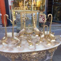 جلومبلی برنز آنتیک برنجیان|مبلمان خانگی و میز عسلی|ارومیه, |دیوار