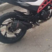 اگزوز منبع موتور سی اف بنلی آپاچی گلکسی سالم