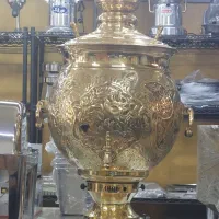 سماور برنجی سماور زغالی سماور برنجی ۲۵ لیتری|کافی‌شاپ و رستوران|رشت, منظریه|دیوار