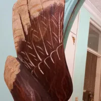 مجسمه۳تکه چوبی نوستالژی کار دست تایلندی|مجسمه، تندیس، ماکت|رشت, استقامت ۱|دیوار