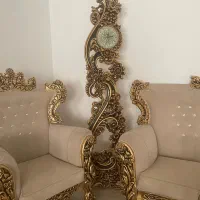 مبل سلطنتی ۷ نفره و نهار خوری۶ نفره و بوفه و ساعت|مبلمان خانگی و میز عسلی|سنندج, |دیوار
