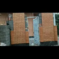 نمای آجرنسوز|خدمات پیشه و مهارت|ساری, |دیوار