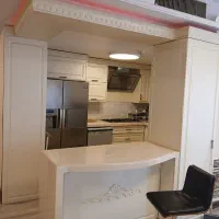 کابینت منبران هود و سینک صفحه کورین در حد نو