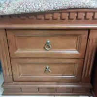 سرویس کامل خواب دو نفره. تخت، آینه، میز، پاتختی|تخت و سرویس خواب|تهران, نارمک|دیوار