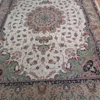 فرش ماشینی ۷۰۰ شانه کاشان  در حد نو
