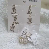 پلاک حروف اسم طلا سبک نو|جواهرات|کرج, المهدی|دیوار