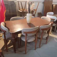 میز نهار خوری ۶ نفری کد ۹۸۷۸۰ تولیدی میلاد