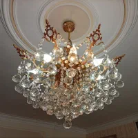 لوستر|لوستر و چراغ آویز|قزوین, |دیوار