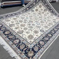 فرش دستباف (بساک) تک ۹ متری گل ابریشم
