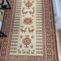 گلیم + سطل آشغال و جای دستمال کاغذی داخل منزل