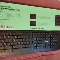 کیبورد و موس بی‌سیم TECSA C4|قطعات و لوازم جانبی رایانه|اصفهان, ملک‌شهر|دیوار