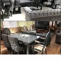 میز ناهارخوری و چهارنفره وشش نفره|میز و صندلی غذاخوری|کرمان, |دیوار