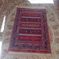 قالی گلیم دست بافت|گلیم، جاجیم، گبه|سیرجان, |دیوار