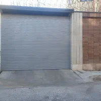 درب کرکره رنگ طوسی نو